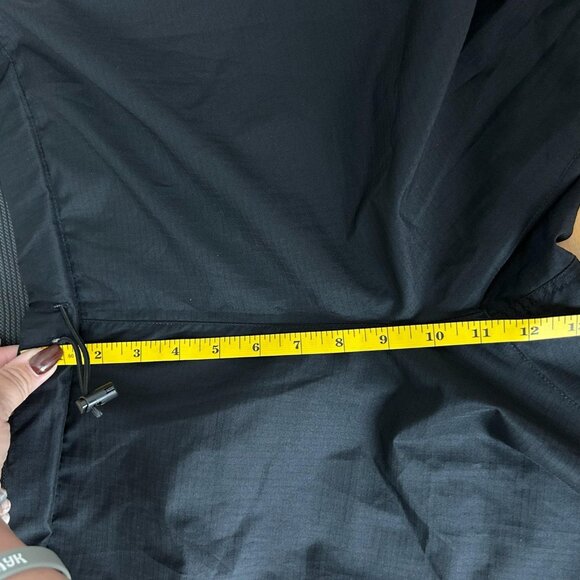 Patagonia Pants Mens M Thermal Black Ripstop Windbreaker Elastic Drawcord - Picture 10 of 10